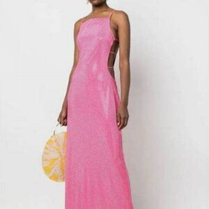 Cult Gaia Chantal Cutout Rhinestone Gown – Excellent Condition - Pink